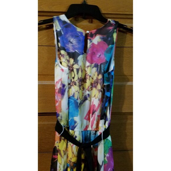 MAURICES Size S Small Long Maxi Dress Sundress Sleeveless Modest Floral Womens - Picture 7 of 7
